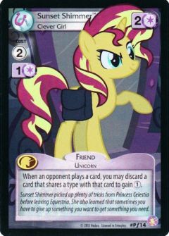 Sunset Shimmer, Clever Girl