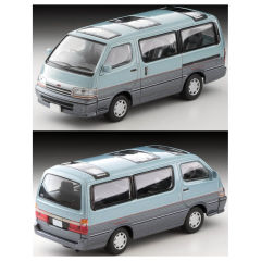 多美卡TLV系列 LV-N208c 丰田海狮Wagon Super Custom 淡蓝色/深蓝色-资料图