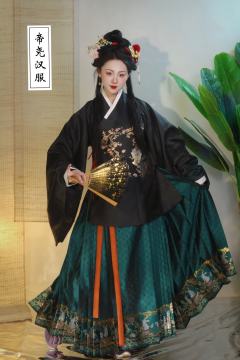 明制仿妆花马面裙-资料图