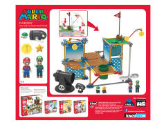 K'NEX Super Mario Building Set 基拉 路易基 玛丽奥 大炮-资料图