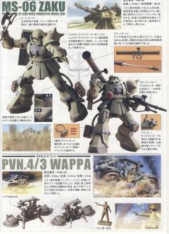 HG U.C. Hard Graph MS-06 扎古II陆地战套装-资料图