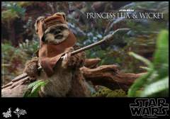 1:6比例珍藏人偶套装 莱娅公主及Wicket-资料图