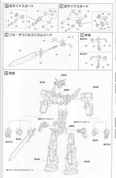 S.R.G-S SRX-00 超级机器人X型-资料图