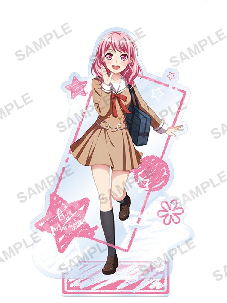 丸山彩-校服立牌| 校服立牌- BanG Dream! - 丸山彩- 立牌｜千岛