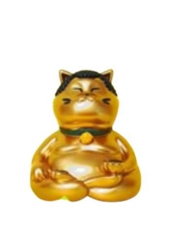 半跏趺坐 布达猫-坐姿