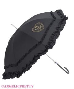 爱心 logo 印花 晴雨伞 洋伞-资料图