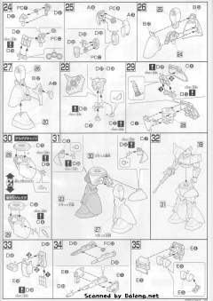 HGUC MS-14A 勇士 MS-14C 炮击型勇士-资料图