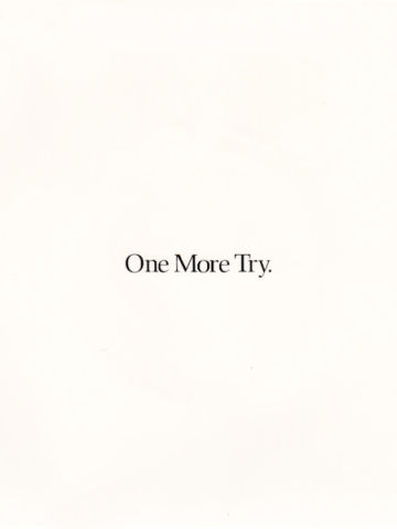 One More Try