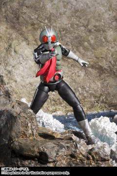 SHF 真骨雕 假面骑士新1号-资料图