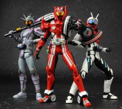 SHF 假面骑士Drive Type Tridoron Trie Kakimazerl Set-资料图