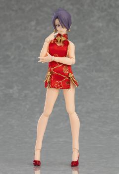 figma#569 女性素体 (末花) 与 短旗袍裝