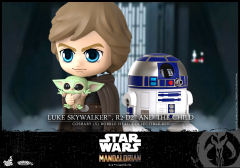 COSBABY(S)迷你珍藏人偶套装 卢克 天行者, R2-D2及古古The Child-资料图