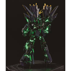 RG RX-0 独角兽高达2号机 报丧女妖 毁灭模式 发光模型-资料图