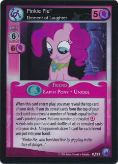 Pinkie Pie, Element of Laughter