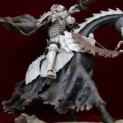 骷髅骑士 No.490 Skull Knight 2019 White Skeleton version- Limited Edition I(with attachment of Senma Soldier )-资料图