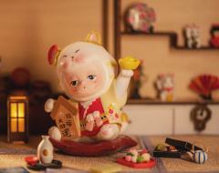 招财猫-红-资料图