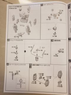 MG F90 高达 任务背包 F型&M型-资料图