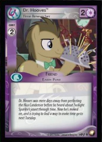 Dr. Hooves, Time Researcher