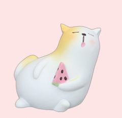 橘猫吃瓜