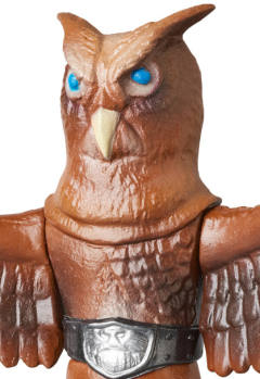 Toei Retro Sofubi Collection 猫头鹰男 Middle Size-资料图