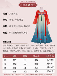 渐变连衣裙-资料图