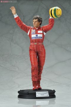 Fine Art Statue 埃尔顿·塞纳 Ayrton Senna Racing Collection-资料图