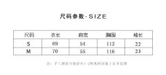 条纹刺绣短袖衬衫-资料图