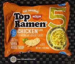 Top Ramen Chicken Flavor Ramen Noodle Soup 50th Anniversary Edition