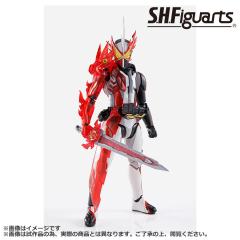  A赏 SHF 假面骑士Saber 勇气之龙 红色透明版-资料图