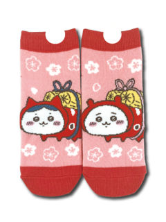 吉伊&小八-福岛限定赤牛袜子