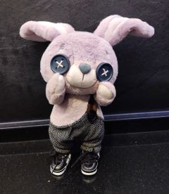 柠萌兔骨架毛绒玩具-资料图