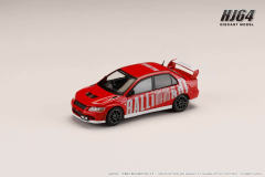 MITSUBISHI LANCER EVOLUTION 7 GSR RALLIART - PALMER RED