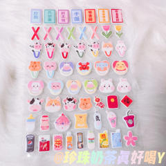 娃用贴纸-零食动物园