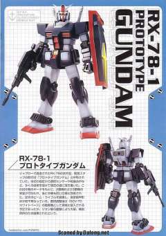 HGUC FF-X7 核心战机 RX-78-2 元祖高达-资料图