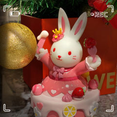 甜甜比心兔-资料图