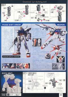 RG GAT-X105+AQM/E-X01 翔翼型强袭高达-资料图