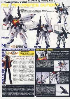 1/100 高达SEED DESTINY模型系列 LN-2GMF-X13A 吹雪天命高达-资料图