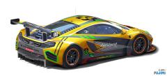 Itasha EVA0号机改 McLaren MP4-12C GT3-资料图
