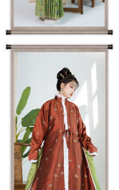 婴戏图绣花百褶马面套装-资料图