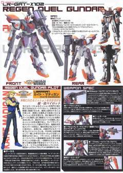 1/100 高达SEED DESTINY模型系列 LR-GAT-X102 暴雨决斗高达-资料图