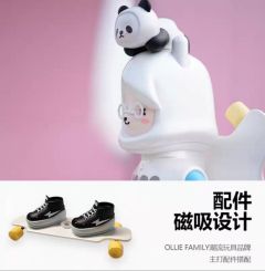 Ollie Family粘糕熊猫款手办-资料图