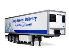 1/14 电动RC大卡车系列 Reefer 3轴雪柜-资料图