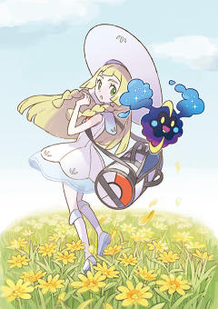 Pokémon Center Original Figure 科斯莫古 莉莉艾 -资料图