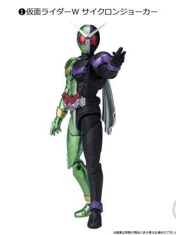 掌动XX-2 01 假面骑士W 疾风王牌