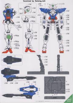PG GN-001 能天使高达 豪华版 带LED灯组-资料图
