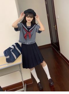 早岛夜·水手服-资料图