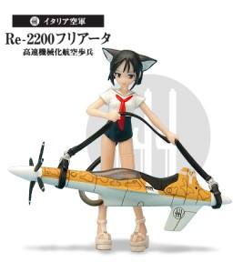 Mecha Musume Vol. 2 意大利空军 Re2200（军武娘） Repaint