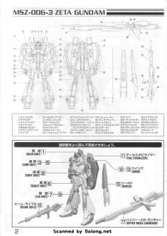 MG MSZ-006-3A Z高达3号机A型 白色独角兽配色-资料图