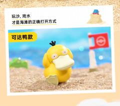 K20223 可达鸭-悠闲堆沙堡-资料图