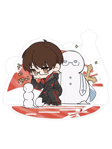 张新杰-冬日玩雪系列第二弹亚克力Q版立牌